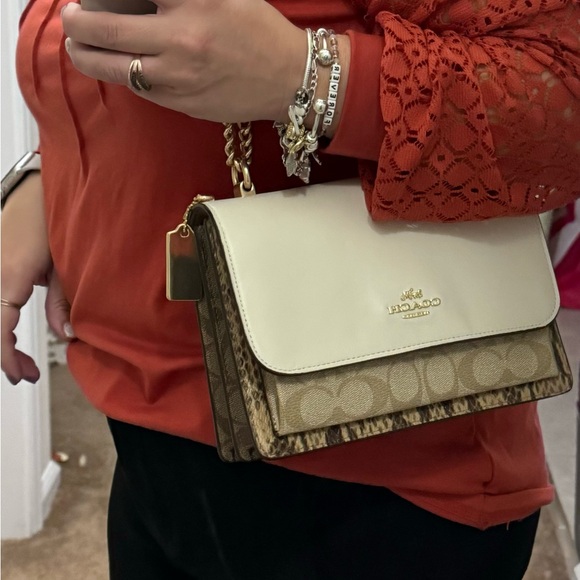 Coach Klare Crossbody with Snake Print - Picture 15 of 15